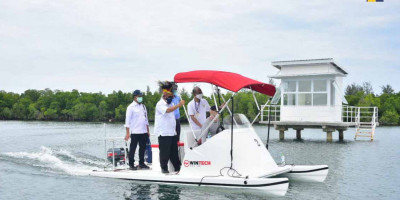Menteri Basuki: Venue Dayung PON Papua Layak untuk Event Internasional dan Destinasi Wisata Baru