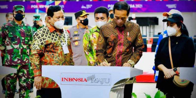 Presiden Jokowi Resmikan Tujuh Venue PON XX Papua di Stadion Lukas Enembe
