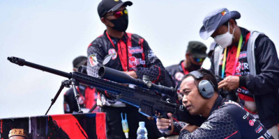 Di Gunung Cilik Wonosobo Jateng, Dankormar Buka Lomba Menembak Grand Prix Seri ke 4