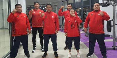 PGSI DKI Jakarta Lepas Tim Gulat PON XX ke Merauke