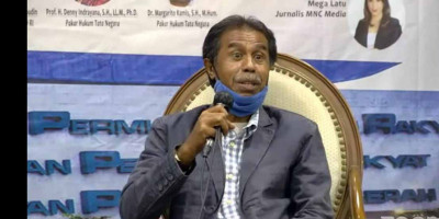 Dukung Penguatan DPD RI, Margarito Kamis: Politik Tidak Ada Minta, Yang Ada Mainkan!