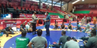 Penyegaran Wasit dan Pelatih Gulat Digelar di PON XX Papua