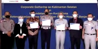Siloam Hospitals Banjarmasin Gelar Gathering Korporasi dan Bantu 300 Peserta BPJS Ketenagakerjaan