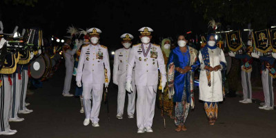 Dankormar Hadiri Wisuda Purna Wira TNI AL 2021