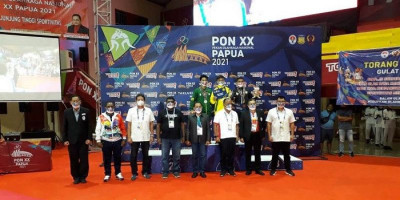 Jatim, Kaltim dan Kalsel Berbagi Medali Emas Gulat