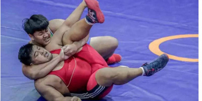Seru di Perebutan Tiga Medali Emas Terakhir Gulat 