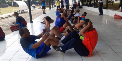 Ukur Kemampuan, Prajurit Dan PNS Lanmar Jakarta Laksanakan Tes Garjas