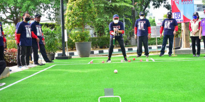 Gairahkan Semangat Berolahraga, Kementerian PUPR Resmikan Lapangan Gateball