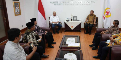 Selesaikan Polemik, Ketua DPD RI Dampingi Pengurus PSHT Temui Ketua Umum KONI