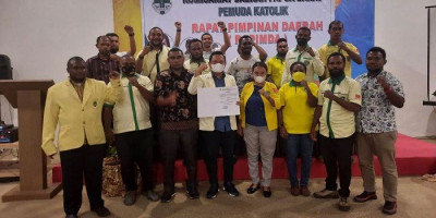 Dari Tanah Papua, Stefanus Asat Gusma Deklarasi Maju sebagai Caketum Pemuda Katolik