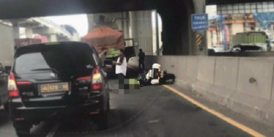 Anggota Patwal Polda Metro Tewas Kecelakaan di Tol Cikampek, Masuk Kolong Truk 