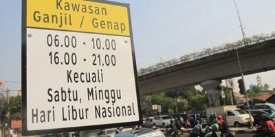 Sanksi Tilang Mulai Berlaku untuk Pelanggar Ganjil Genap di 13 Ruas Jalan Ini