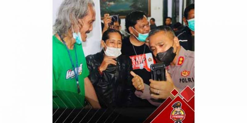Kapolda Banten Sambut Tim Jelajah Kebangsaan Wartawan
