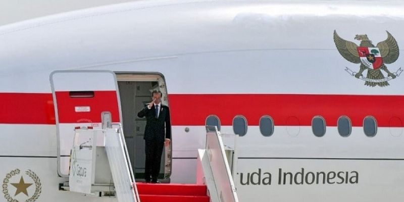 Jokowi Terbang untuk Hadiri KTT G20 di Italia, Garuda Sampai Cat Ulang Pesawat