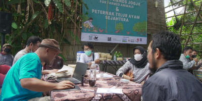 Animal Friends Jogja Fasilitasi Peternak Ayam Petelur Beralih Ke Sistem Bebas Kandang Baterai