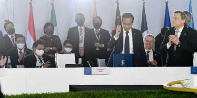 Resmi Jadi Presidensi G20, Jokowi Undang Pimpinan Dunia ke Bali Tahun Depan