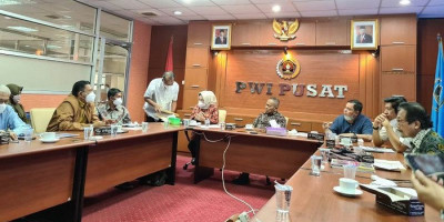 Rapat Koordinasi di PWI Pusat, Pemprov Sultra Siap Sukseskan HPN 2022 