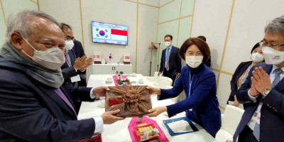 Pertemuan Bilatera di Korea Selatan, Menteri Basuki Perkuat Kerjasama Bidang Infrastruktur