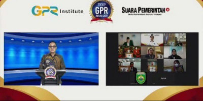 GPR Institute dan SuaraPemerintah.ID Sukses Gelar Top GPR Award 2021