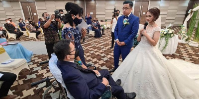 Intip Resepsi Pernikahan dalam Masa PPKM Level 1 di Jakarta