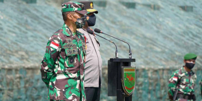 Pangdam XVII/Cenderawasih Dan Kapolda Papua Pimpin Apel Gelar Pasukan Pengamanan 