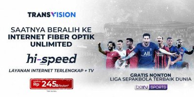 Bosan Network Lemot, Saatnya Nikmati Internet Unlimited Super Cepat dari Transvision 