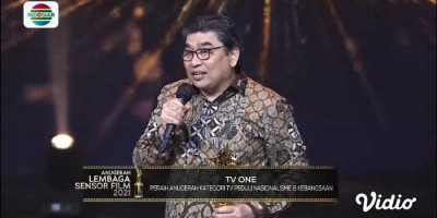 tvOne Raih Penghargaan TV Peduli Nasionalisme Kebangsaan