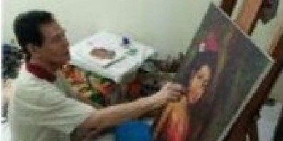 Pameran Lukisan Maestro Muhamad Idris, Sebagian Penjualan Lukisan Untuk Perangi Bahaya Narkoba