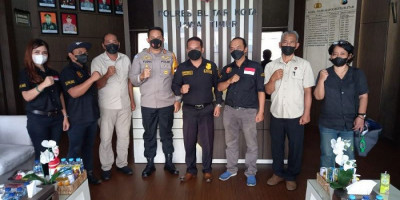 Jelang Pengukuhan, LPK-RI Blitar Bersilaturahmi dan Sampaikan Visi Misi ke Kapolresta