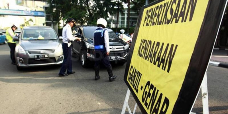 Polisi Terapkan Ganjil Genap Saat Nataru, Berlaku dari Sabang Sampai Merauke