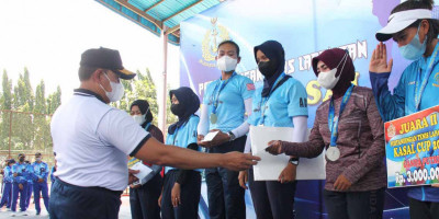 Danrumkitalmar Cilandak Aktif Sukseskan Lomba Tenis Lapangan Event Kasal Cup Tahun 2021
