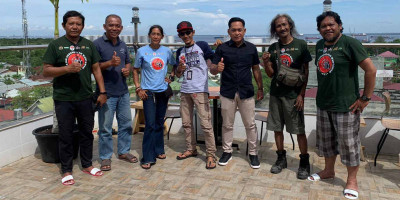 Sebelum ke Batam, Tim JKW-PWI Sambangi PWI Kota Dumai 