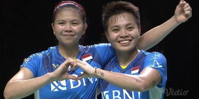 Greysia Polii/Apriyani Rahayu Kandaskan Perlawanan Ganda Thailand Dua Gim Langsung