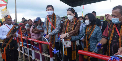 DPR RI dan Pemerintah NTT Kerjasama dengan Swasta Bangun Fasilitas Air Bersih