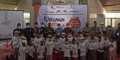 Bakrie Amanah dan Yatim Mandiri Gelar Khitanan Ceria di Kota Bandar Lampung 