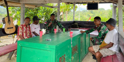 Datangi Pos Ubrub, Kepala Kampung Somografi:“Kito Orang Semua Disini Basudara”