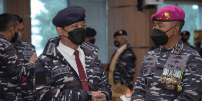 Dankormar Hadiri HUT Armada RI 2021 di Surabaya