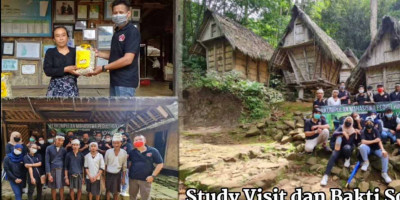 Perkumpulan Mahasiswa Peduli Hukum Study Visit dan Bakti Sosial ke Kampung Baduy