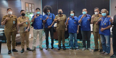  Bahas Raperda CSR, Tim Litbang PWI Tangsel Audiensi dengan Wakil Walikota