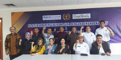 Silaturahmi PWI Jaya dengan Dewan Penasihat dan Bantuan Bakrie Amanah