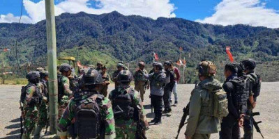 Satgas Koramil Suru Suru Gagalkan Serangan ke-3 kalinya Kelompok Bersenjata