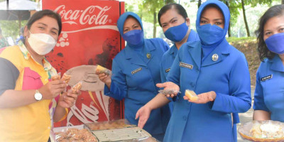 Kreasi Cantik Bullion, Jalasenastri Korps Marinir Ikuti Pelatihan Secara Virtual