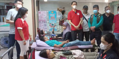   Bukti Orang Tionghoa Cinta NKRI, INTI DKI Jakarta Gelar Donor Darah di Petak Enam