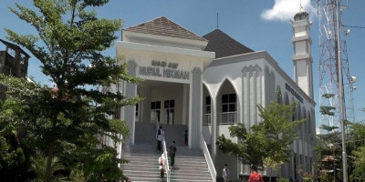 Masjid Besar Nurul Hikmah di Lombok Kini Kokoh Berdirin Usai Hancur Diguncang Gempa