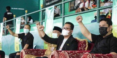 Buka Kejurprov dan Pertandingan antar Klub, Hasan Basri Tekankan Pentingnya Pembinaan Berjenjang