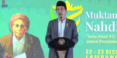 Muktamar NU ke-34, Jokowi Sampaikan Terima Kasih ke Tokoh Nahdliyin