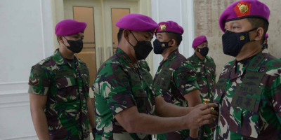 Kepala Keuangan Wilayah (Kakuwil) Korps Marinir Diganti
