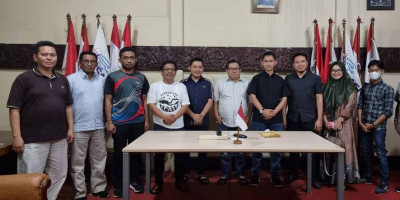 Presiden Pemuda Asia Afrika Temui Ketua Umum SMSI