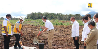Kementerian PUPR Bangun Infrastruktur Pusat Penelitian Herbal dan Holtikultura