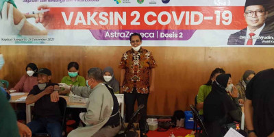 Kembali Gelar Vaksinasi, Mahyudin Berharap Covid-19 Segera Hilang dari Kutai Timur